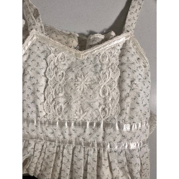 Vintage Gunne Sax Girls 70s Floral Cottage Prairie Maxi Dress Size 7 - Picture 6 of 6